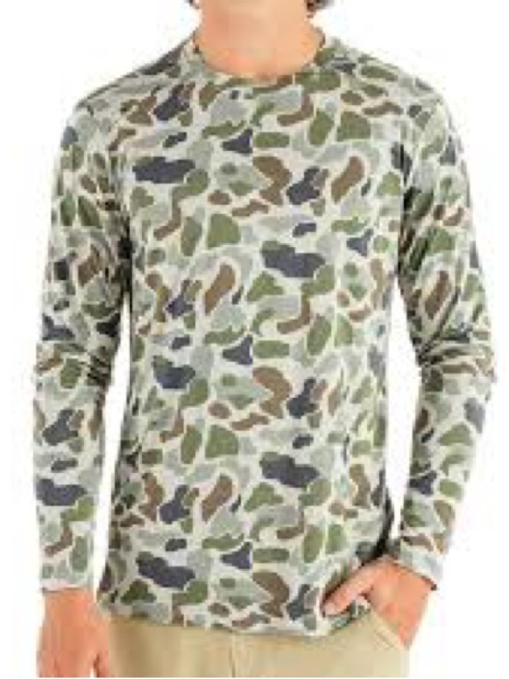 Free Fly Men's Bamboo Lightweight Long Sleeve – Camo Performance Shirt